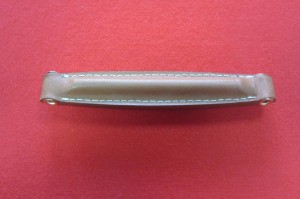 RĄCZKA SKÓRZANA PROSTA DO TECZEK B BRĄZ