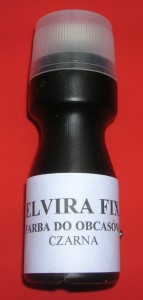 FARBA DO OBCASÓW /ELVIRA-FIX/ CZARNA