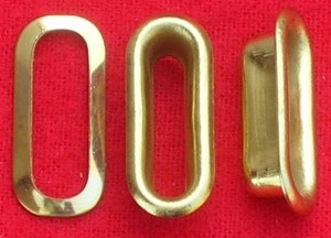 OCZKA Z PODKŁADKĄ /owalne 17-217/złote