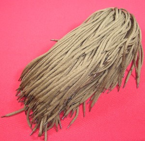 sznurowadła 120/bawełna/gr.4/brąz