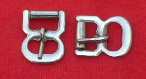 sprzączki "10"/3 srebrne