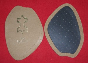 PÓŁWKŁADKI SKÓRZANE/BEŻ