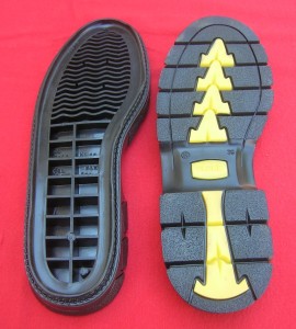 spody PU - traper /czarno-żółte