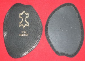PÓŁWKŁADKI SKÓRZANE/CZARNE