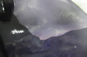 SKÓRA WIERZCHNIA LAKIER/LICO FIOLETOWA