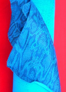 skóra AVES - pyton niebieski/0,55m2