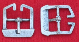 sprzączki "16"/3 stare srebro