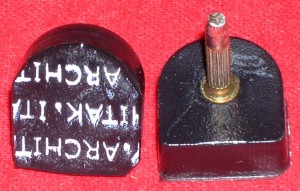 FLEKI ARCHITAK PODKOWA 07 - czarne