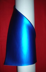 tkaniny syntetyczne - SATYNA/niebieska