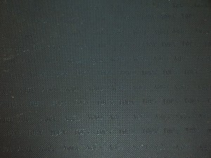 POLIGUMA VULKOTOP - 5,8mm /CZARNY/KRATKA/500x500